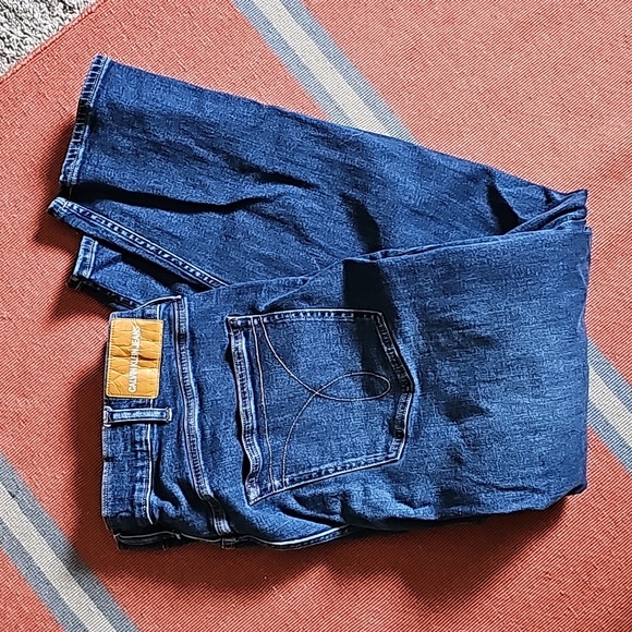 STUNNING VINTAGE CALVIN KLEIN CKJ035 STRAIGHT JEANS - Picture 1 of 11